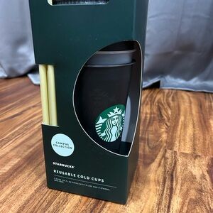 Starbucks Reusable Cold Cups - Black